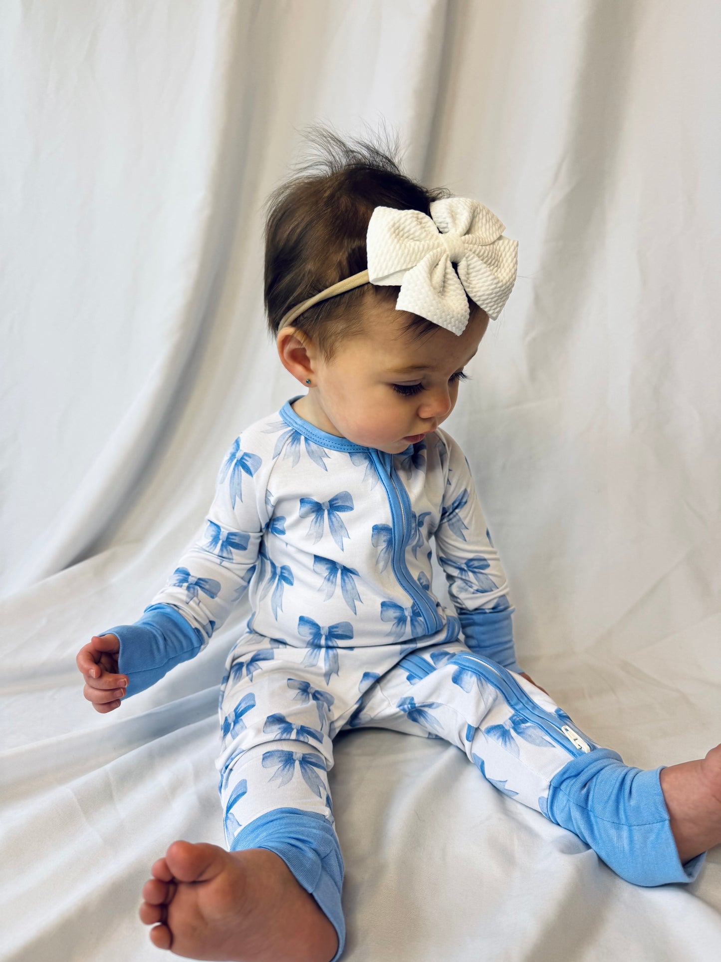 Little Lady Blue Footies