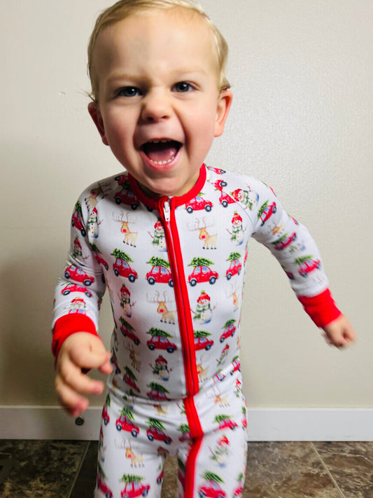 Merry Little Roadster Footies