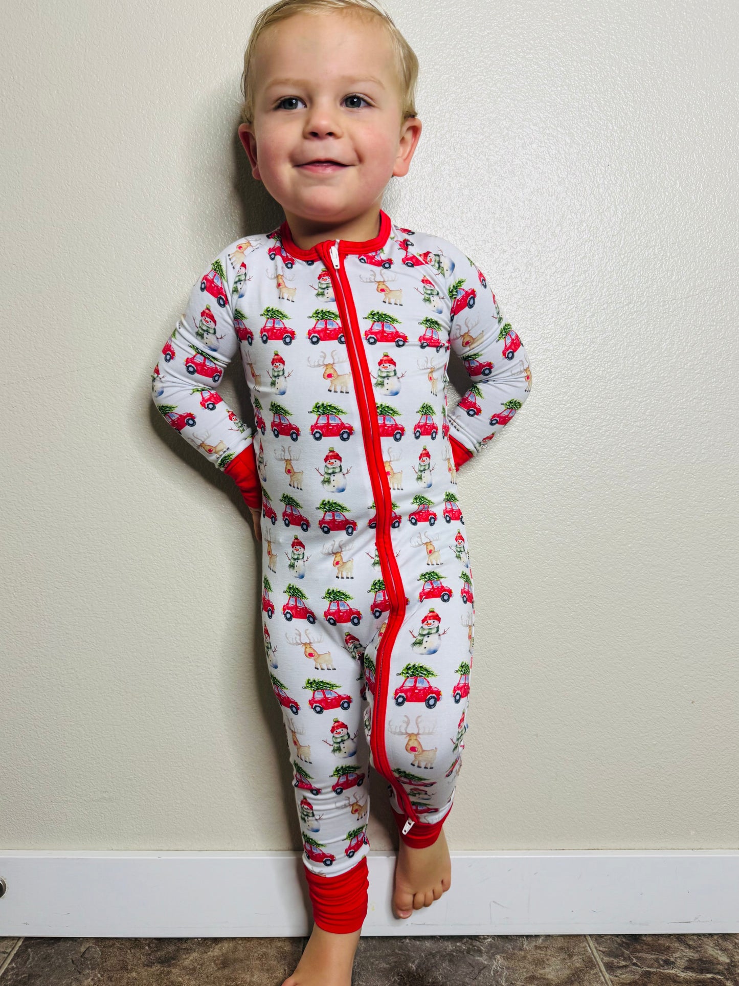 Merry Little Roadster Footies