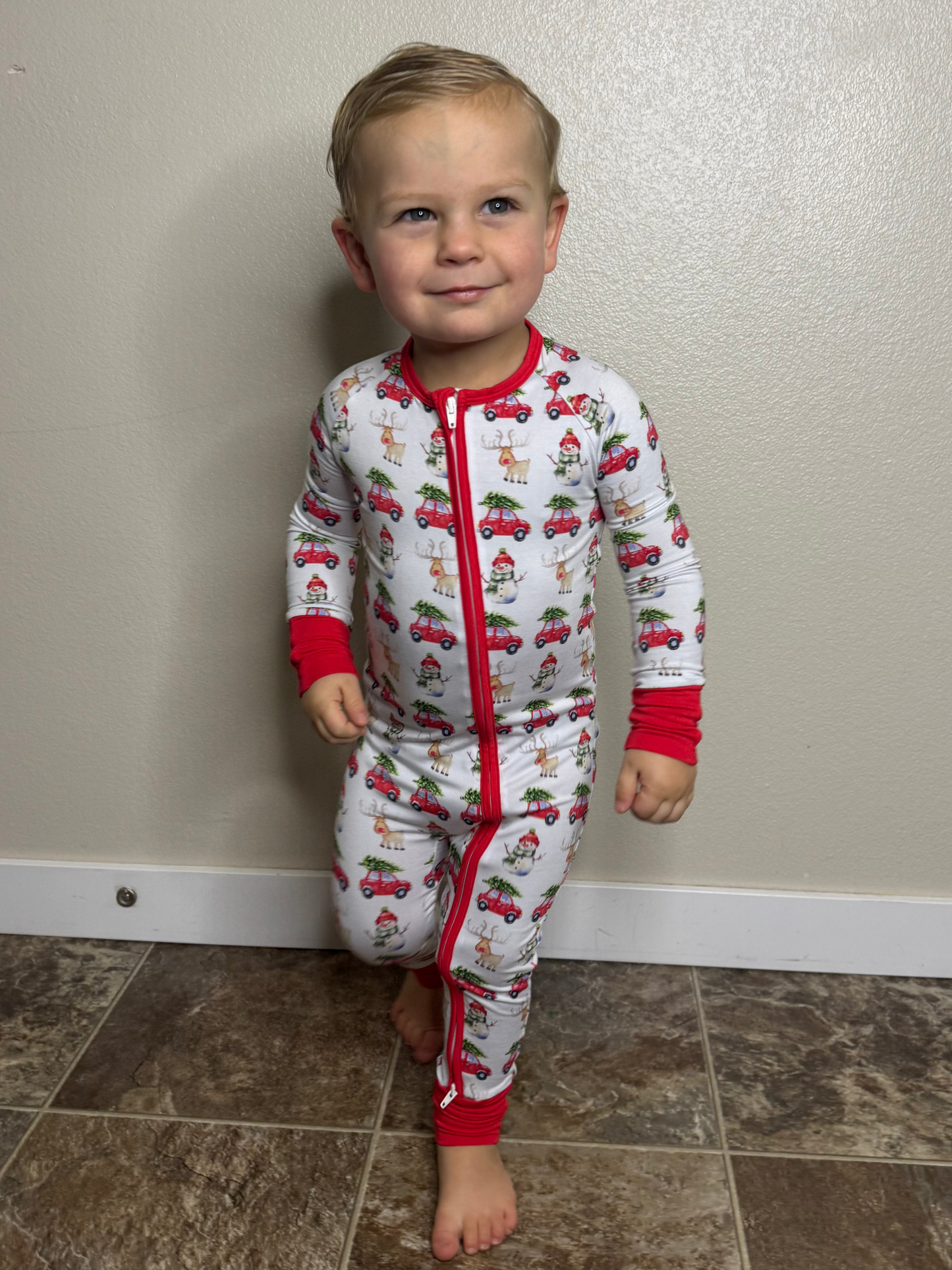 Merry Little Roadster Footies