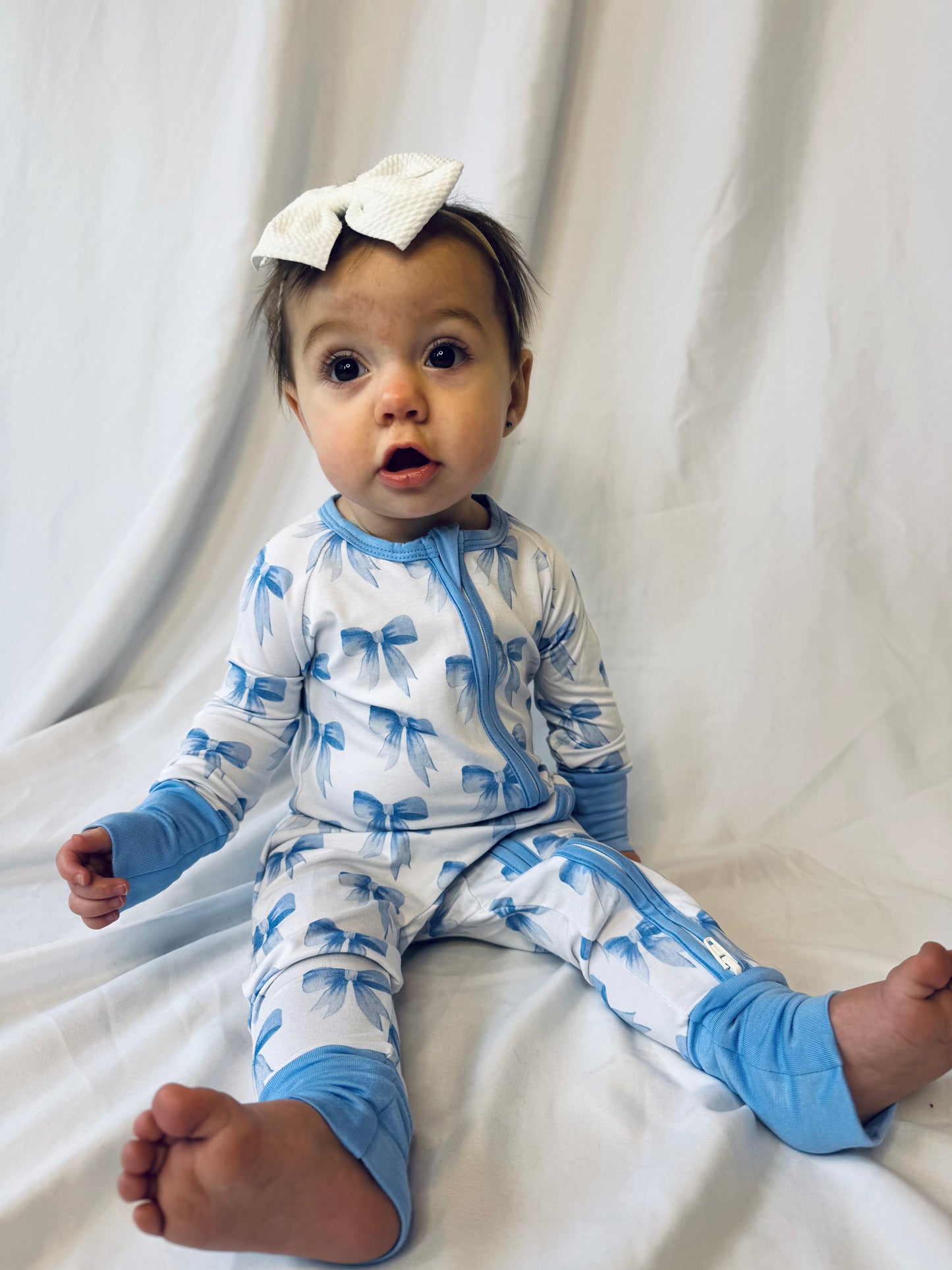 Little Lady Blue Footies